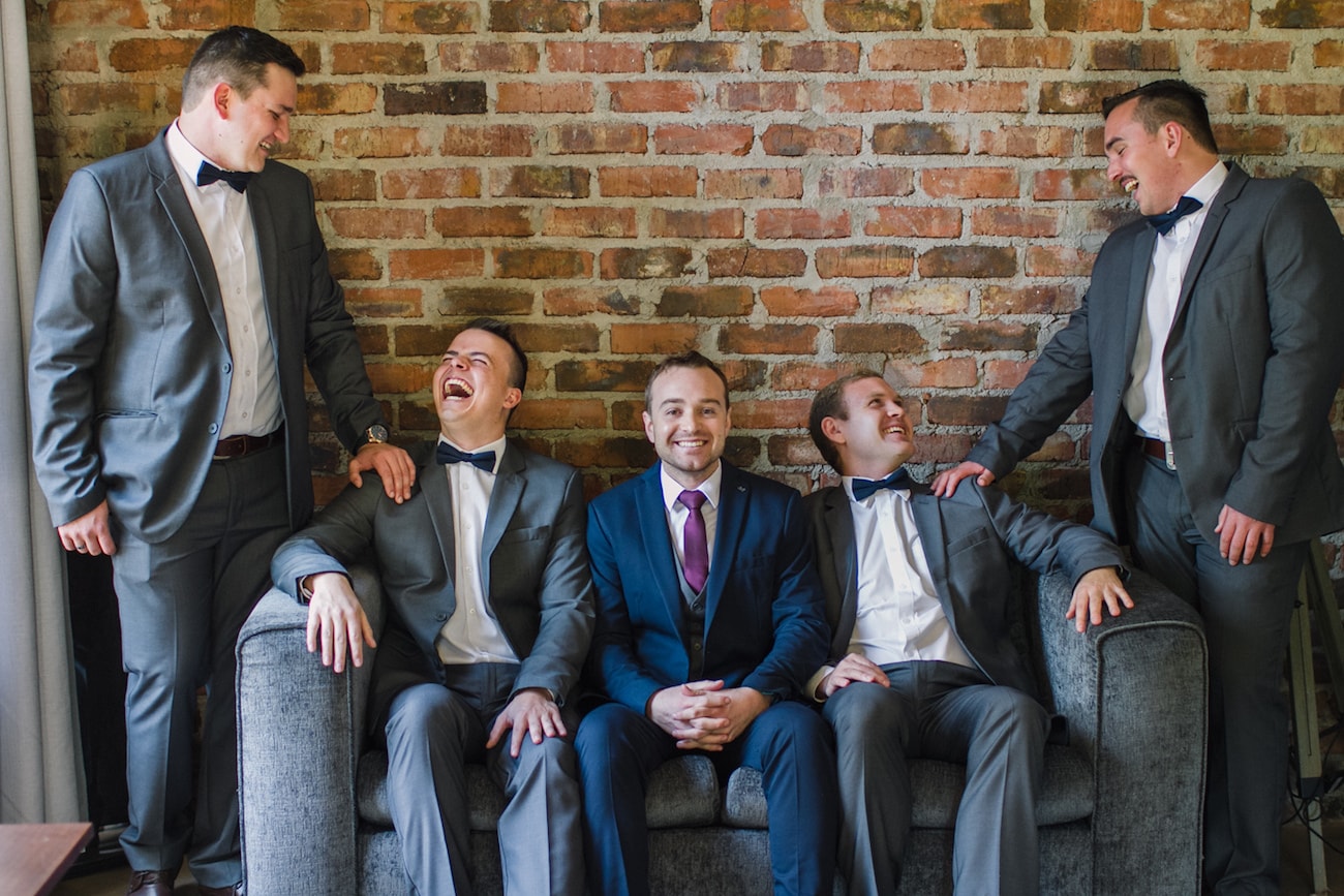 Groomsmen | Joyous Jewel Tone Winter Wedding | Credit: Dust and Dreams Photography