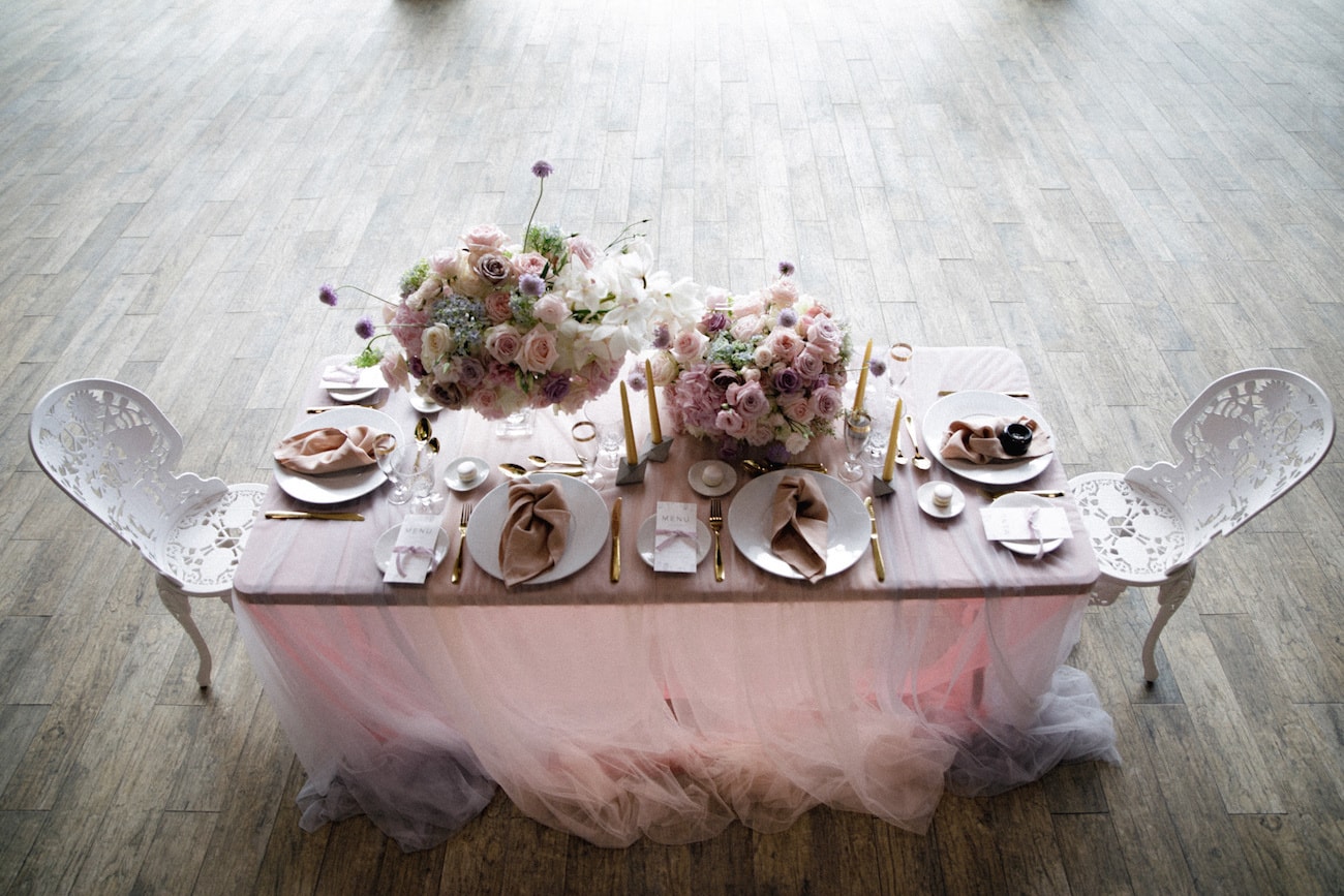 Romantic Iridescent Wedding Tablescape | Credit: Jessica Notelo (17)