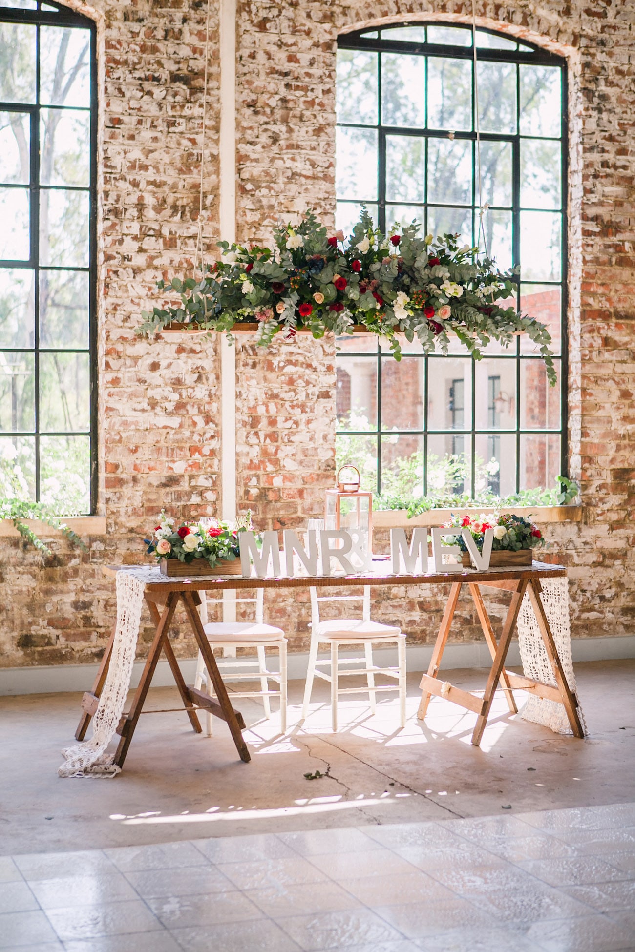 Sweetheart Table | Joyous Jewel Tone Winter Wedding | Credit: Dust and Dreams Photography