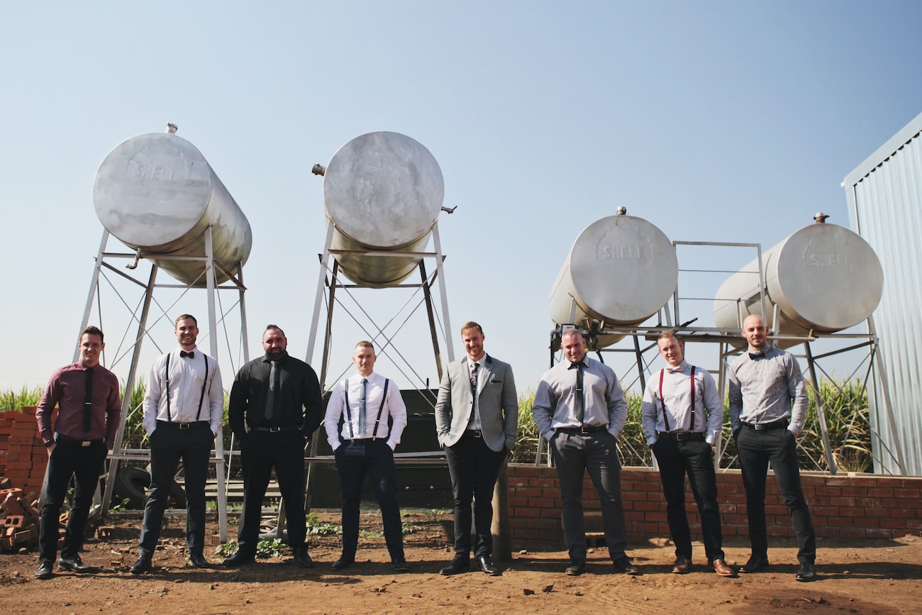 Mismatched Groomsmen | Credit: Carmen Roberts (7)