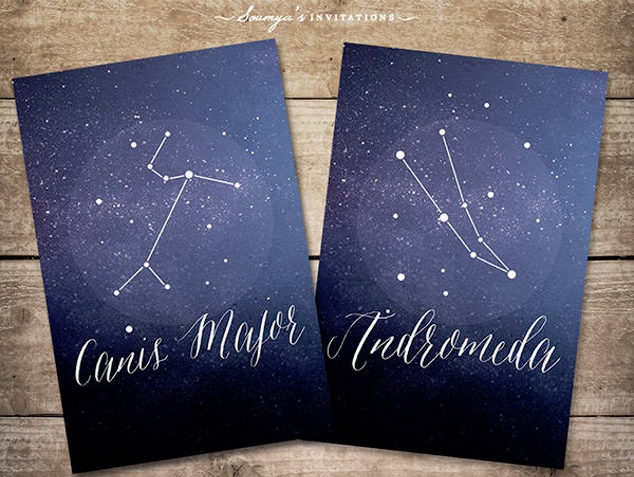 celestial themed wedding