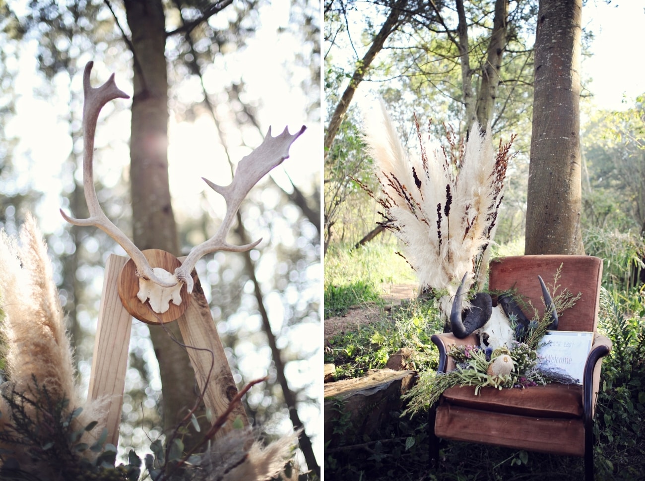 Boho Luxe Forest Wedding | Credit: Carmen Roberts (9)