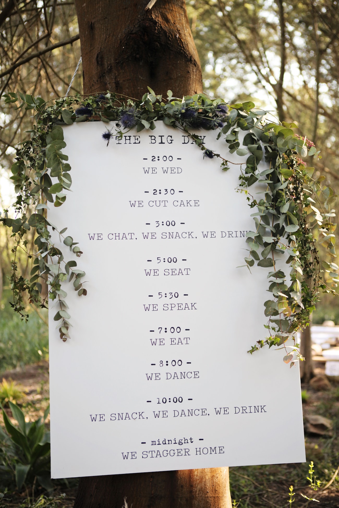 Typewriter Font Wedding Style | Credit: Carmen Roberts (10)