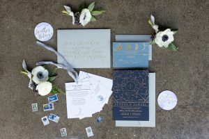 celestial wedding invitations