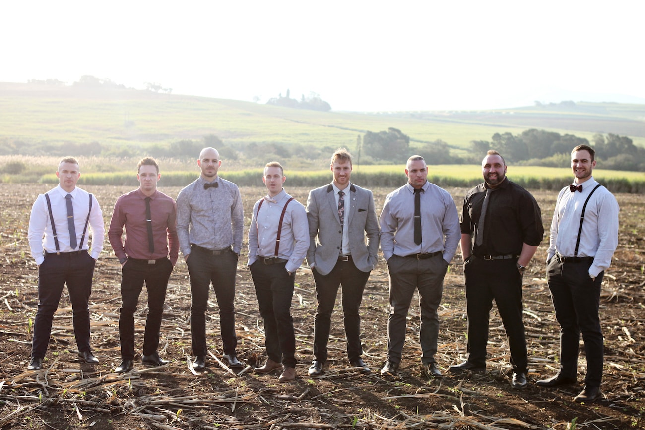 Perfectly Mismatched Groomsmen | Credit: Carmen Roberts (17)