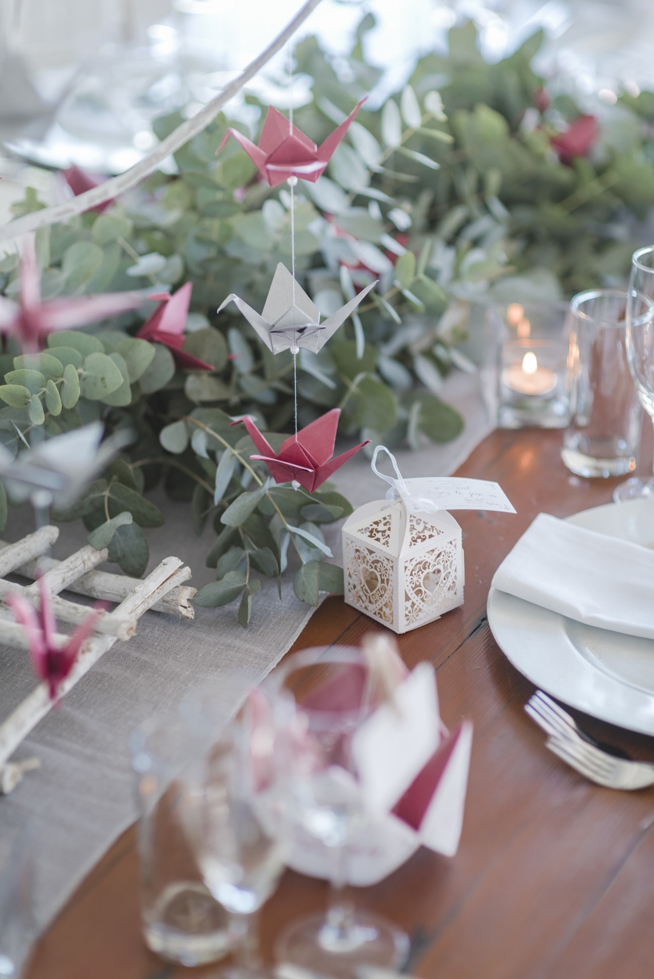 Origami Crane Centerpiece | Credit: Wynand van der Merwe (22)