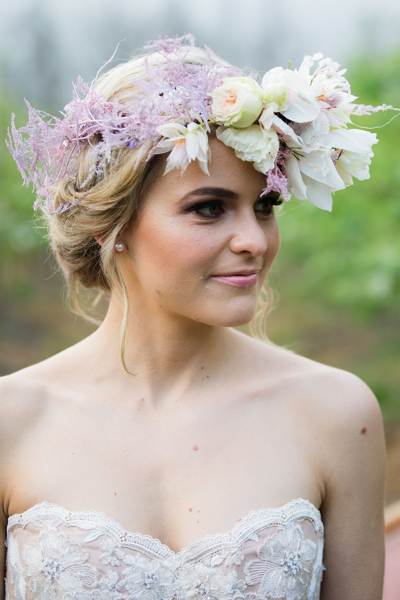 Spring Blossom Floral Crown | Image: Sulet Fourie