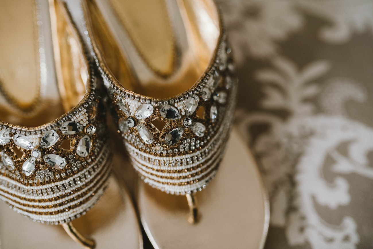 Indian Wedding Sandals | Image: Claire Thomson