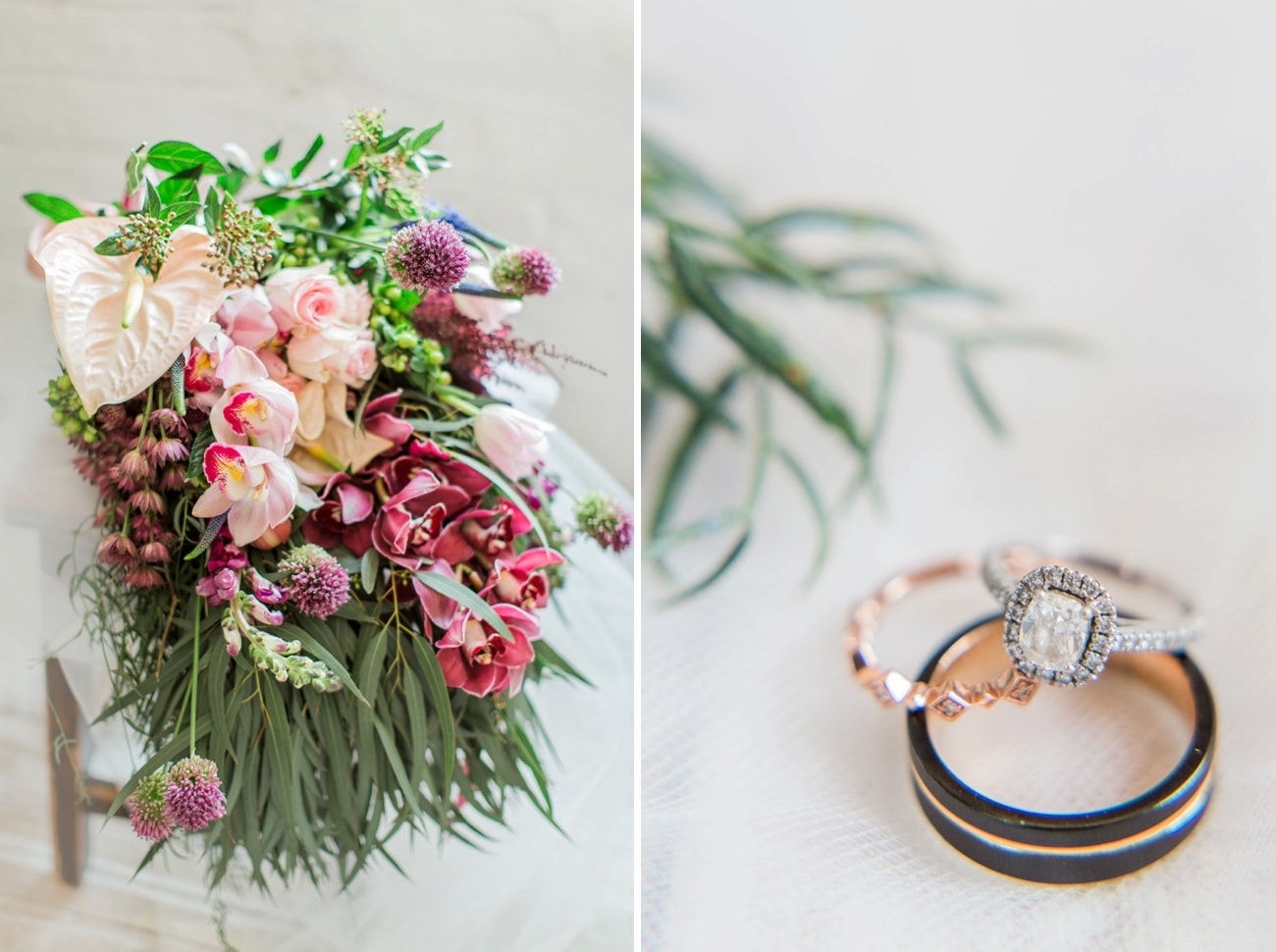 Orchid Cascade Bouquet | Image: Grace Studios