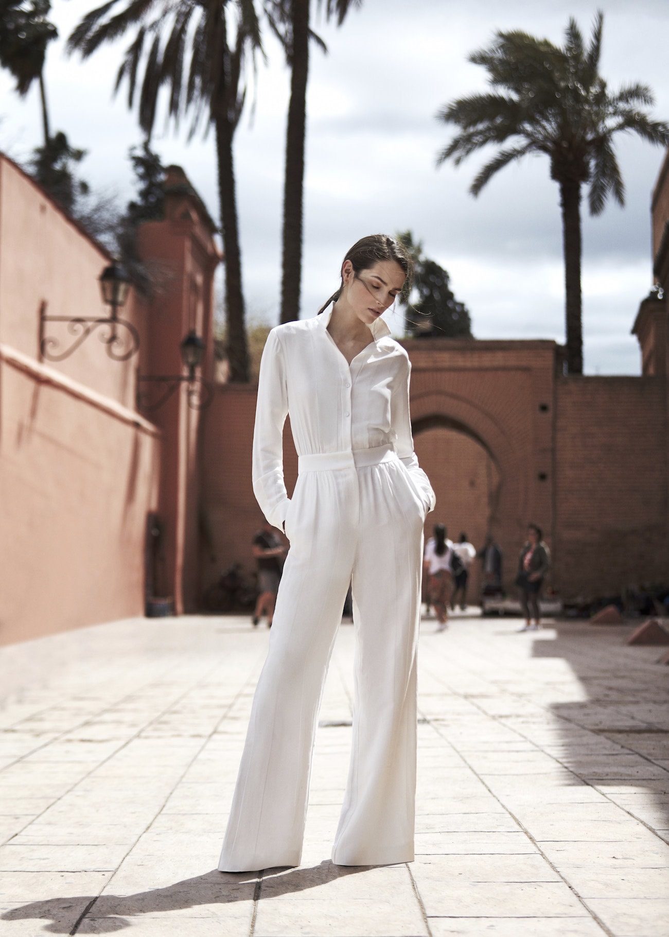 Reiss Juno Wide-leg Jumpsuit Wedding Guest Outfit