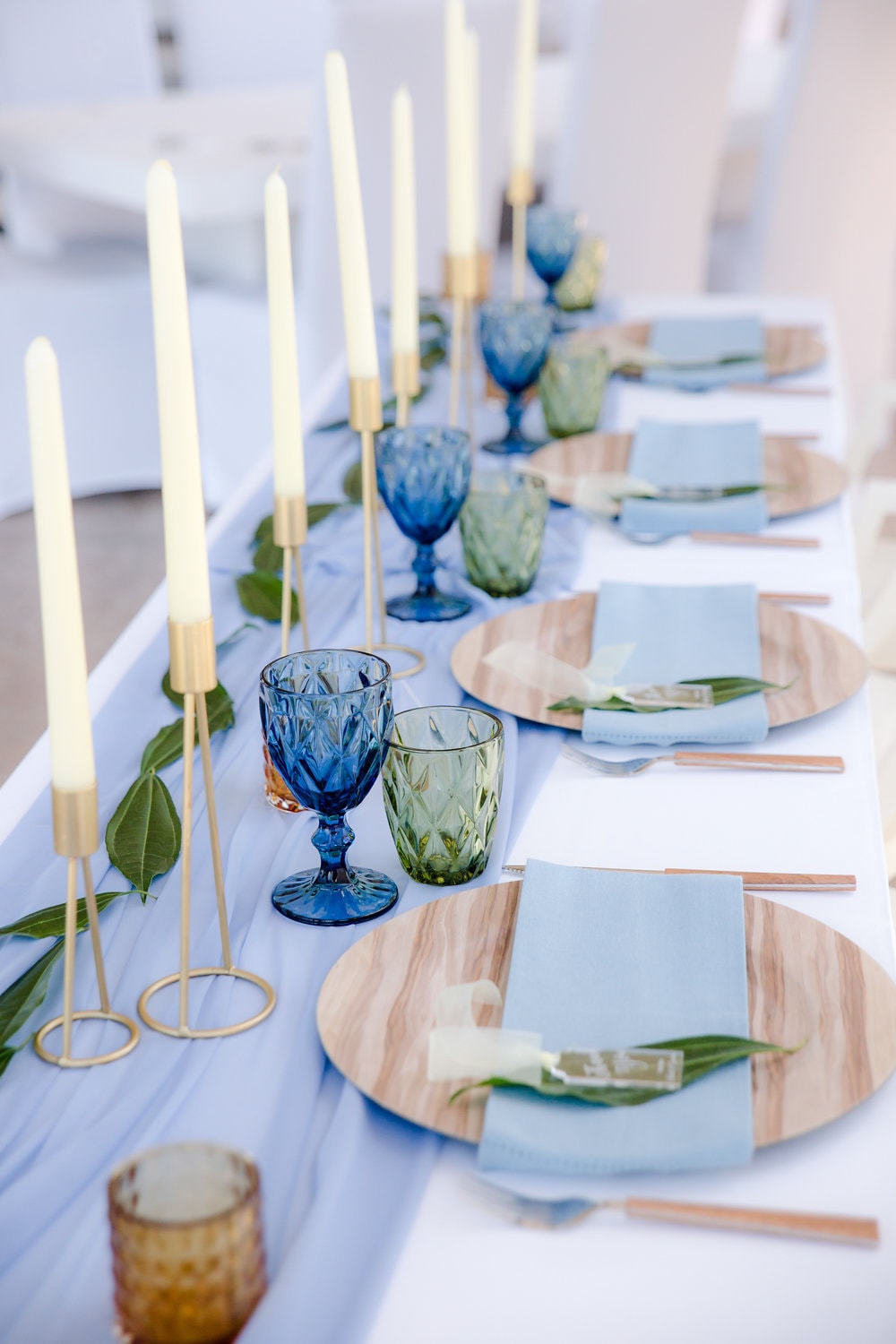 Blue & Green Table Decor | Image: Jaqui Franco