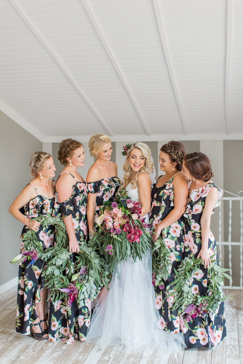 Floral bridesmaid dresses outlet 2018