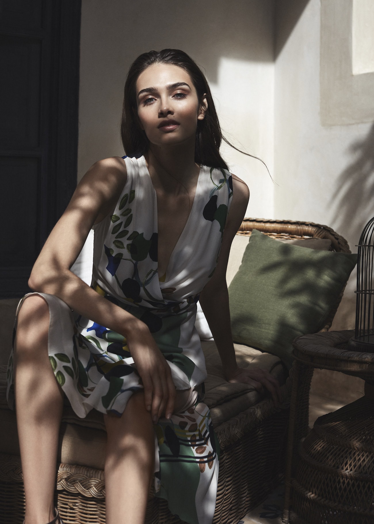 Reiss Magnolia Floral Printed Dress for Mother of the Bride