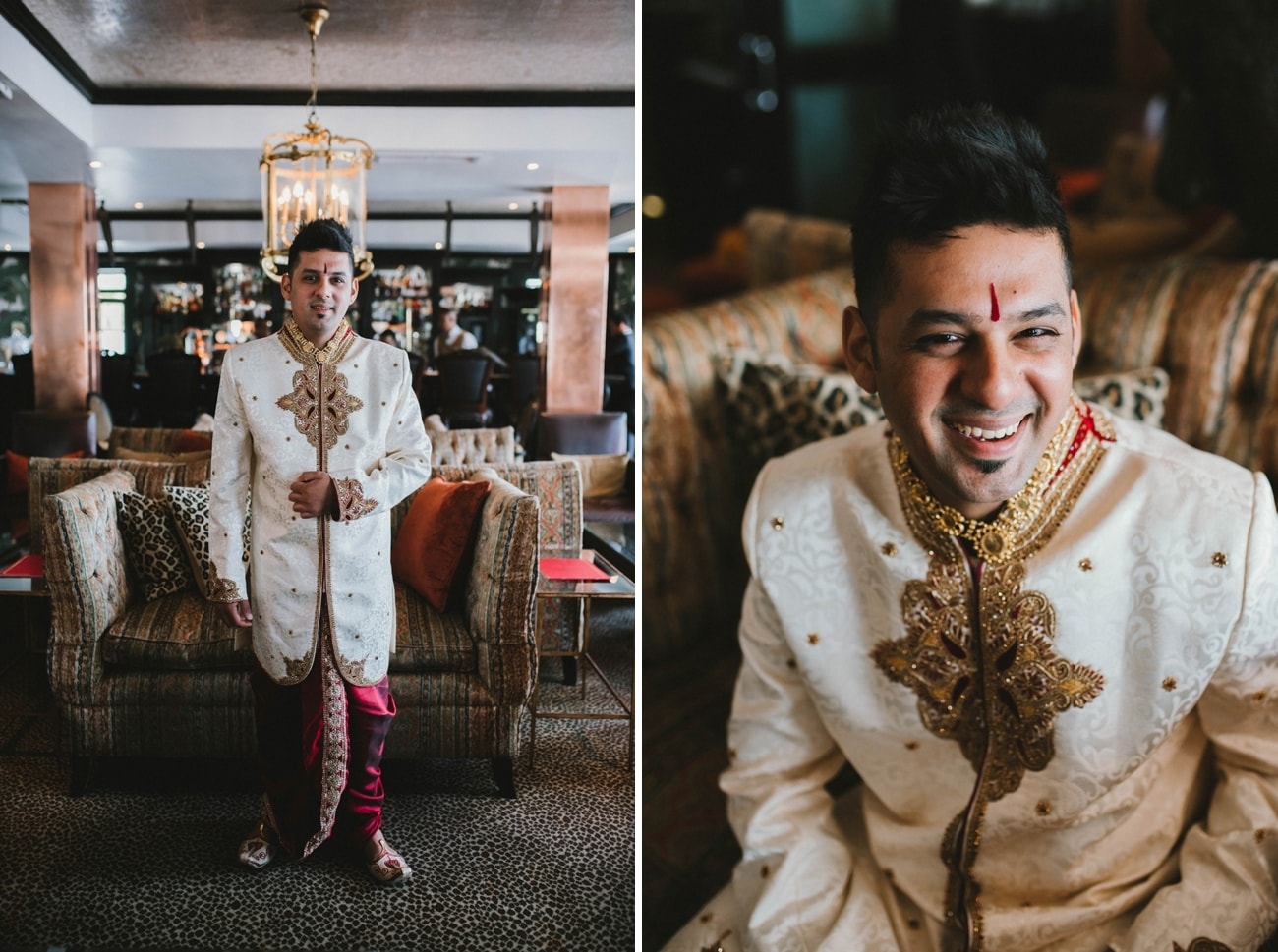 Groom Achkan | Image: Claire Thomson