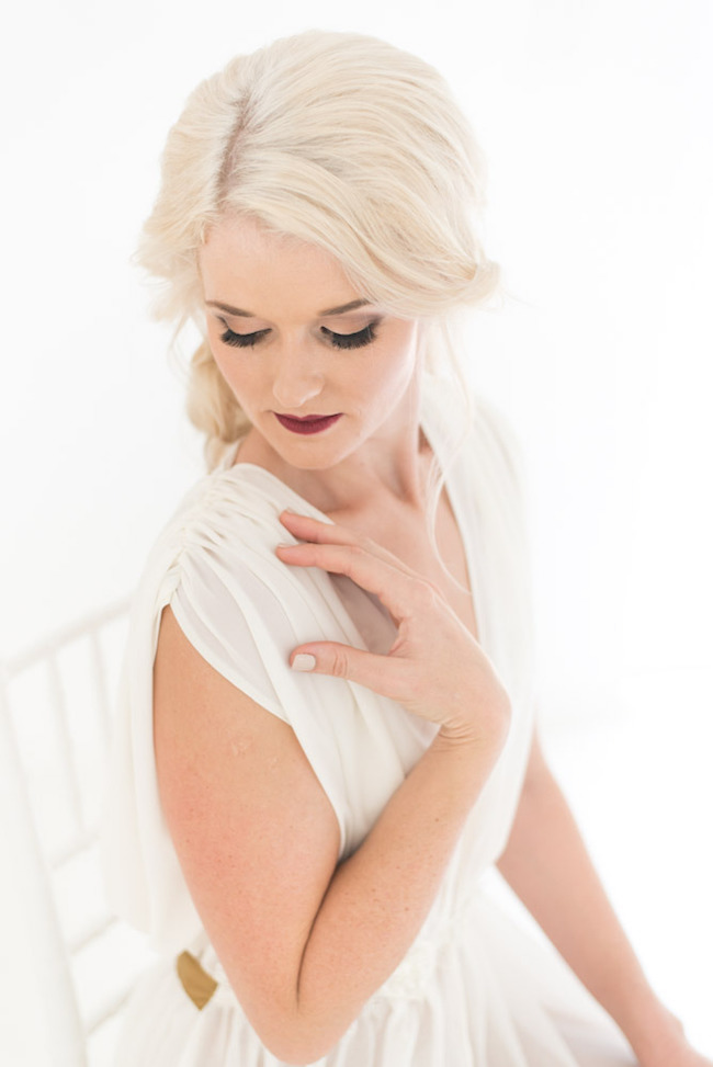 Glamorous Bridal Makeup | Image: Cara Faye Weddings