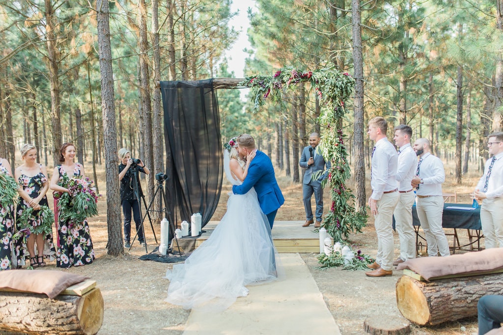 Florence Farm Forest Ceremony | Image: Grace Studios