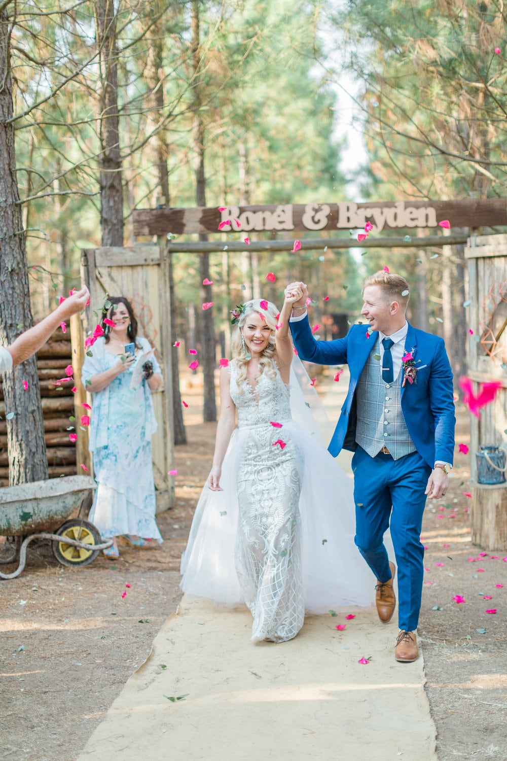 Wedding Dress with Tulle Overskirt | Image: Grace Studios