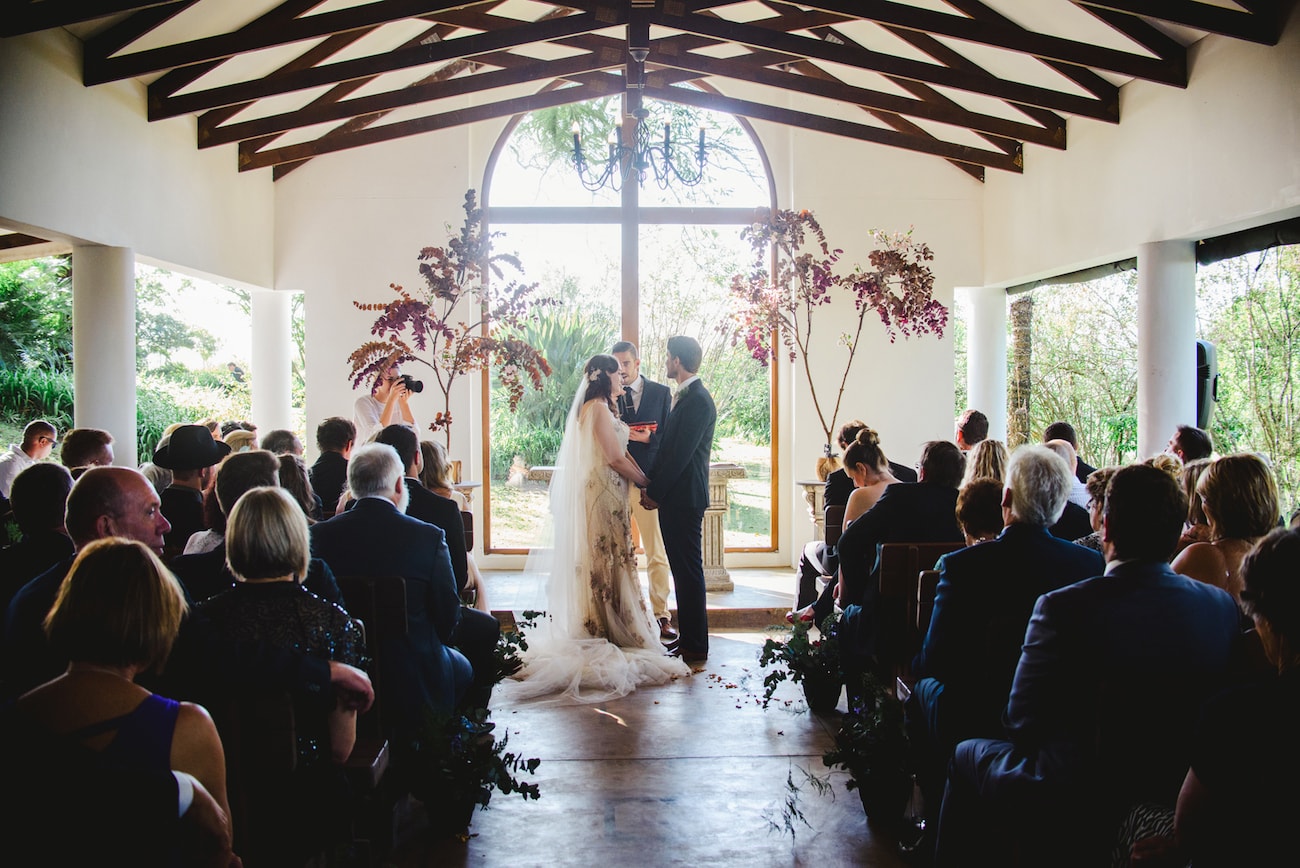 Collisheen Orchid House Wedding Ceremony | Image: Roxanne Davison