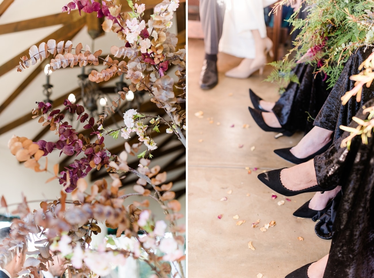 Dried Flower Wedding Decor | Image: Roxanne Davison