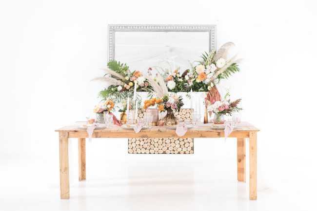 Ethereal Autumn Tablescape | Image: Cara Faye Weddings