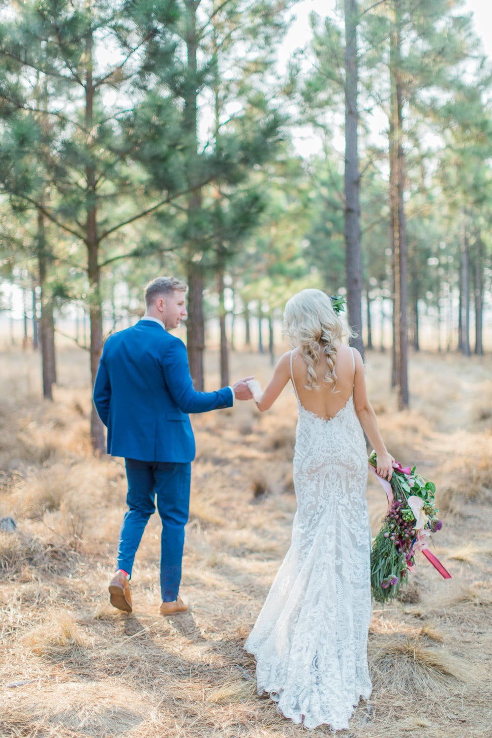 Low Back Wedding Dress | Image: Grace Studios