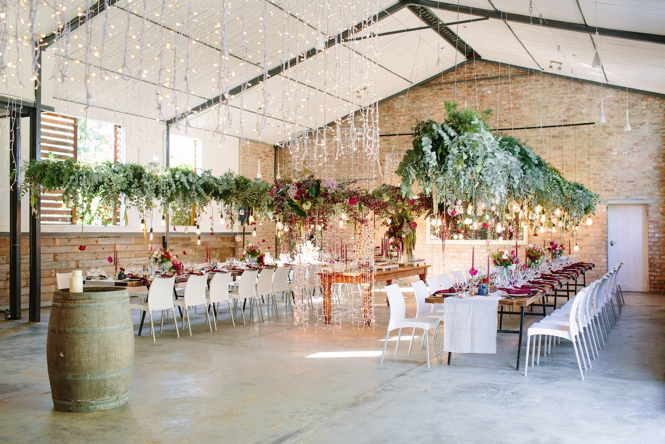 Rockhaven Wedding Reception Decor | Image: Tasha Seccombe