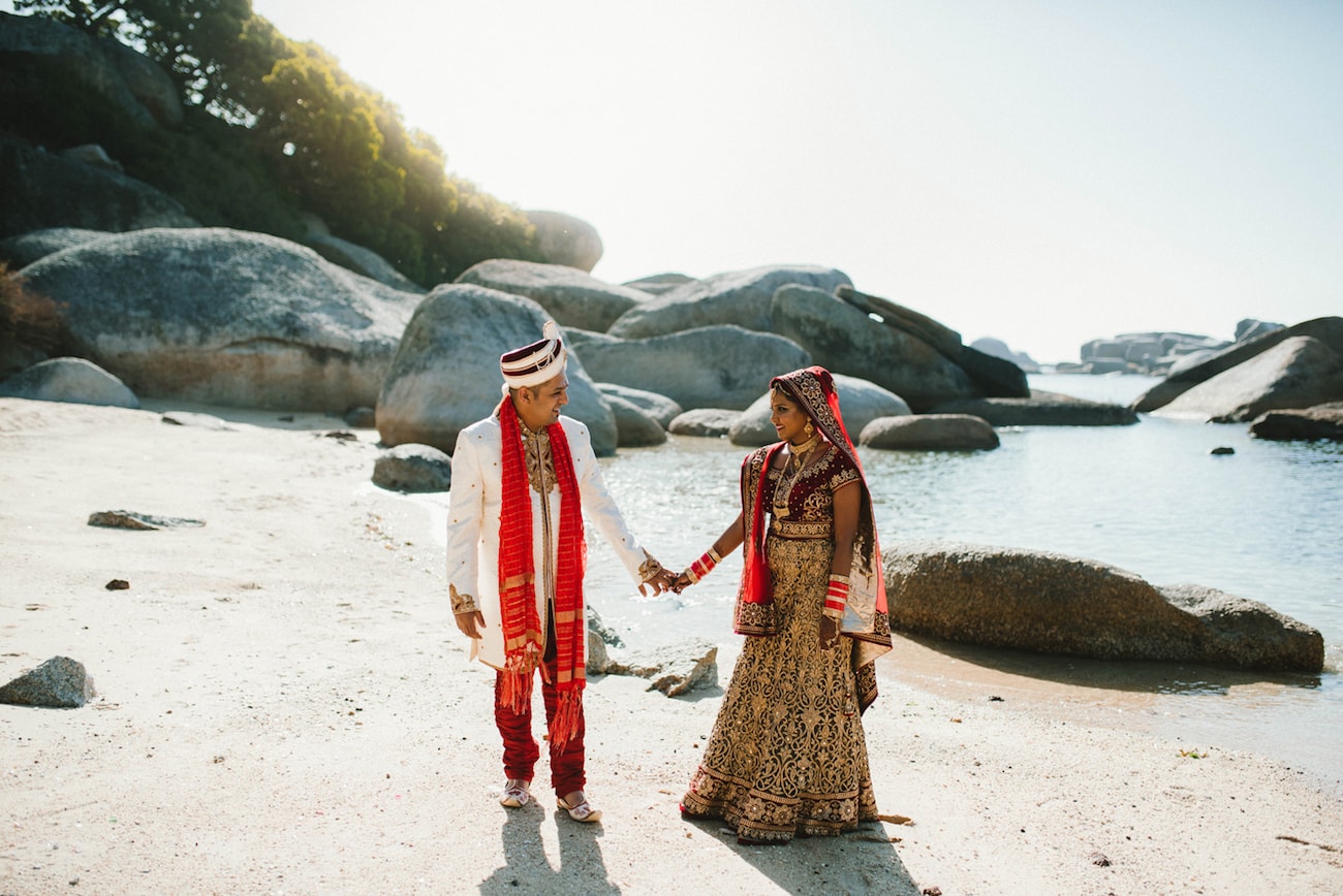 Destination Traditional Hindu Wedding in Cape Town | Image: Claire Thomson