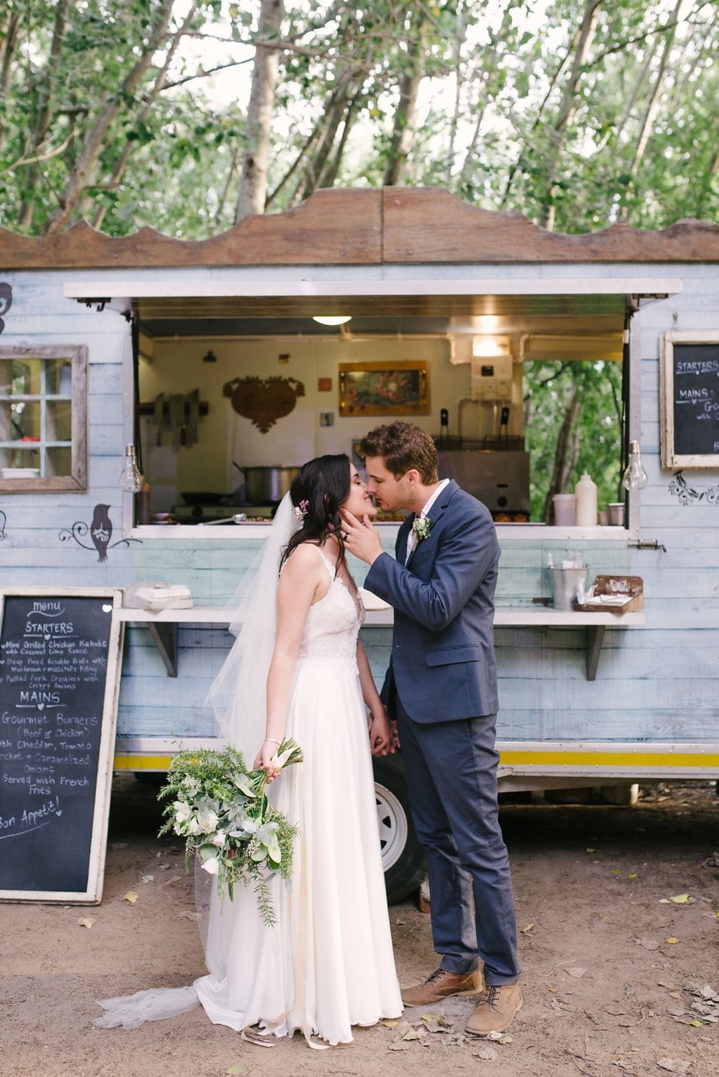 Forest Food Truck Wedding | Image: Cheryl McEwan