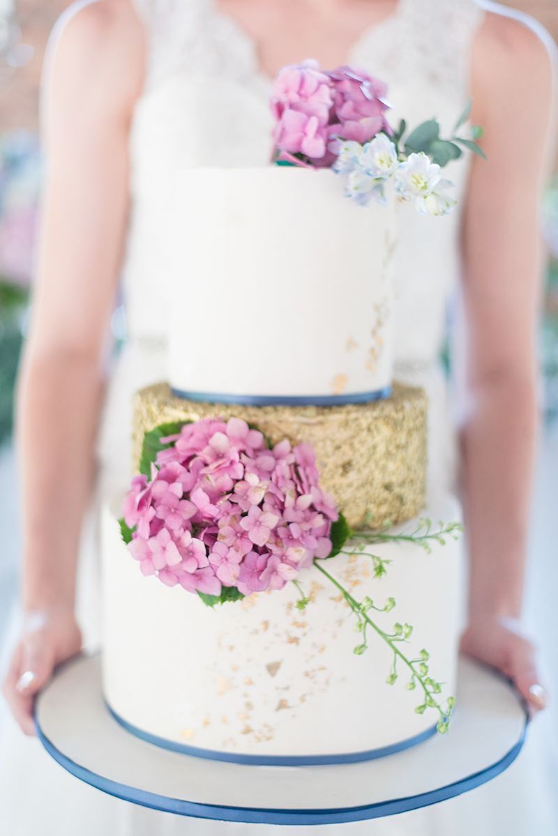 Hydrangea Wedding Cake | Image: Marilize Coetzee