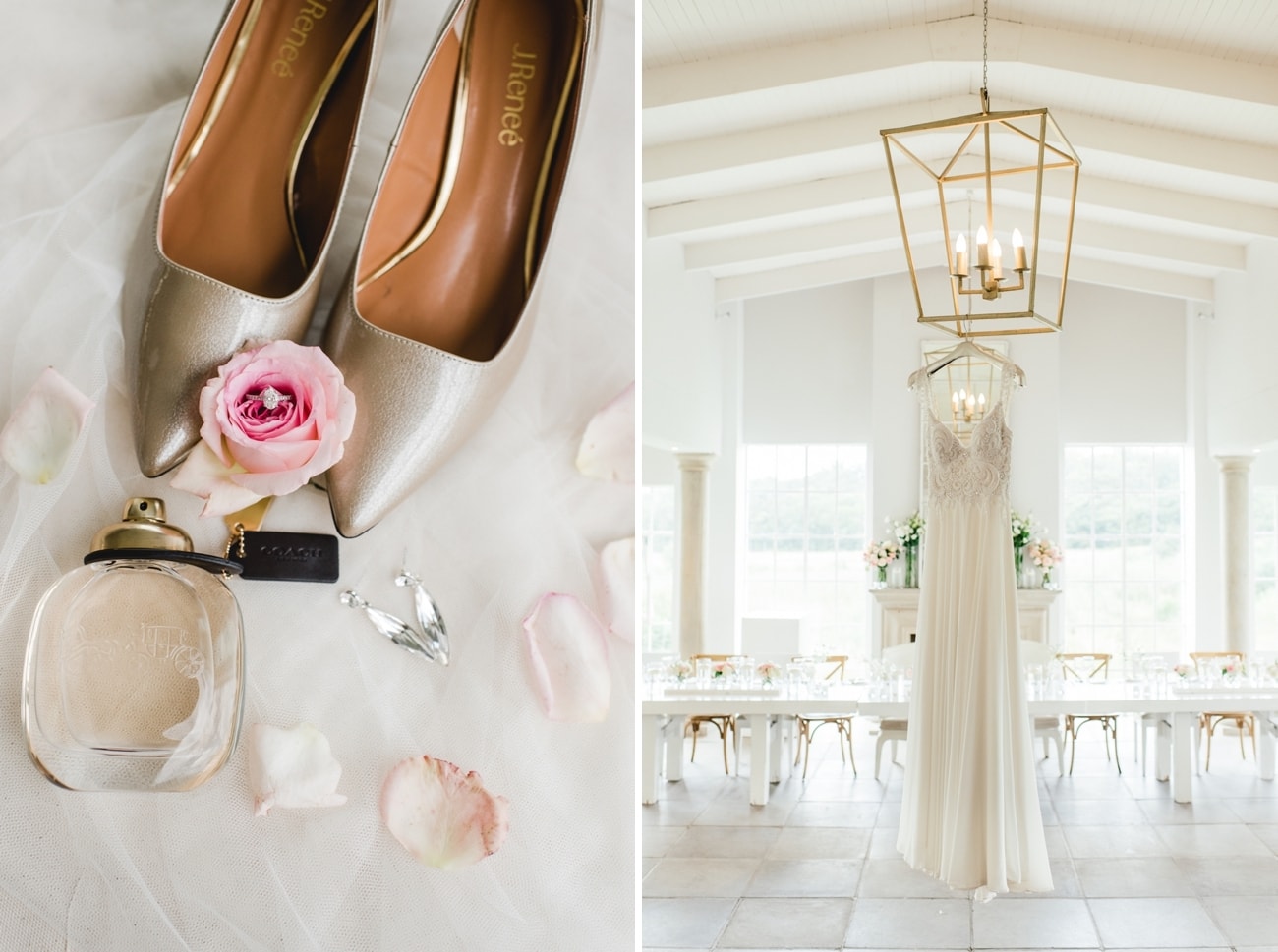 Gold Wedding Shoes | Image: Carla Adel