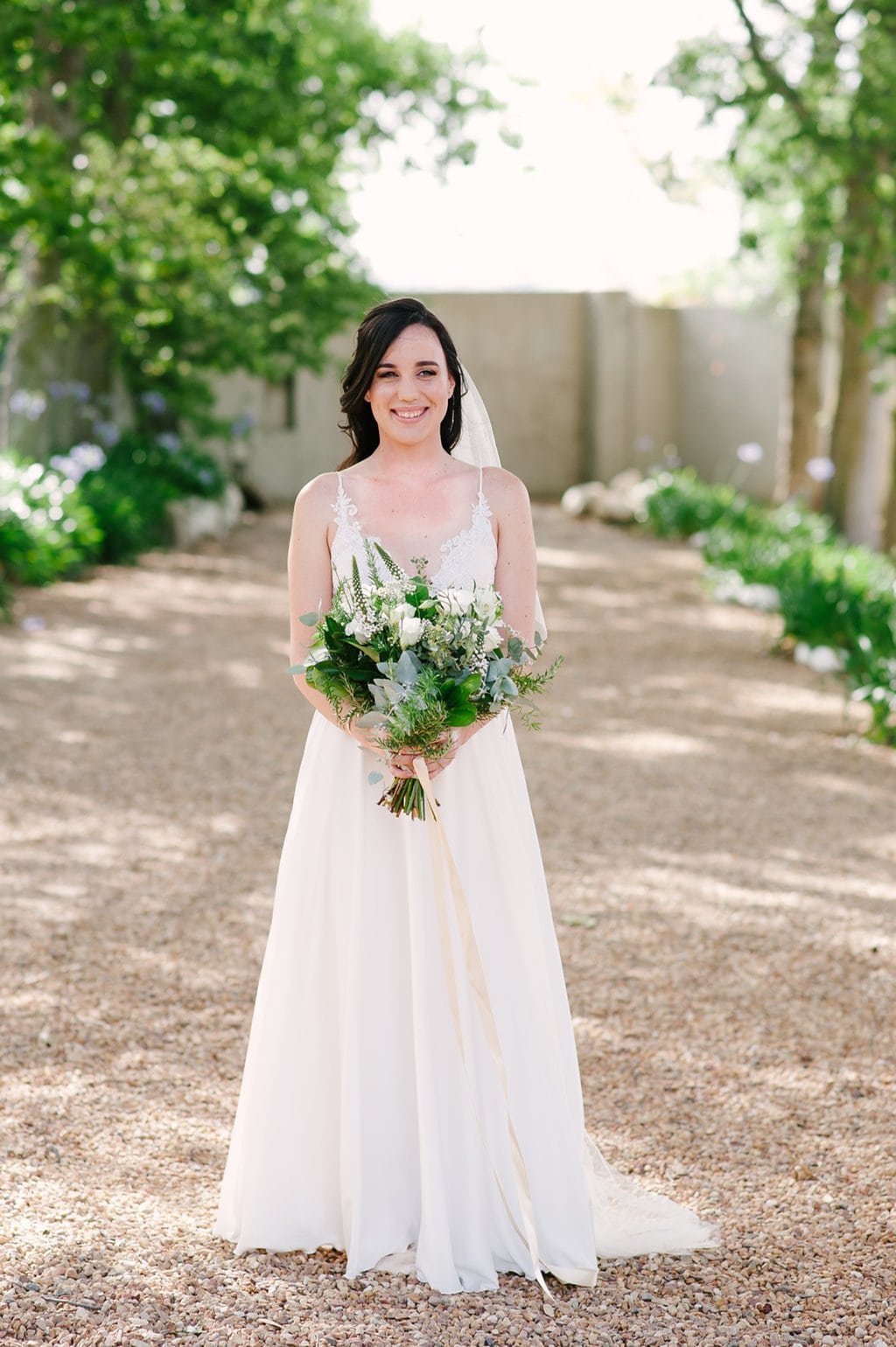 Spaghetti Strap Wedding Dress | Image: Cheryl McEwan