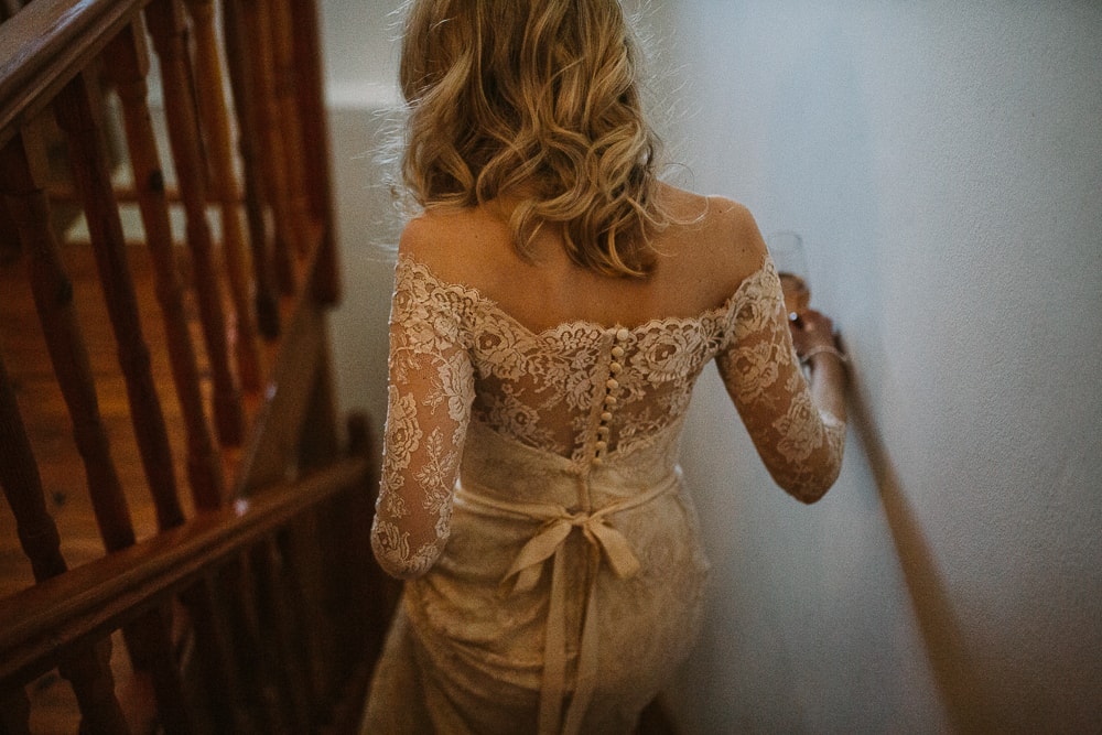 Off Shoulder Chantilly Lace Dress | Image: Hayley Takes Photos