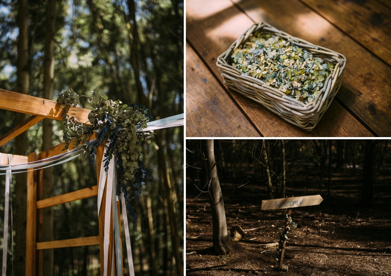 Forest Wedding | Image: Hayley Takes Photos