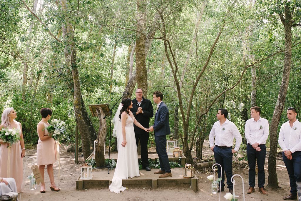 Forest Wedding Ceremony | Image: Cheryl McEwan