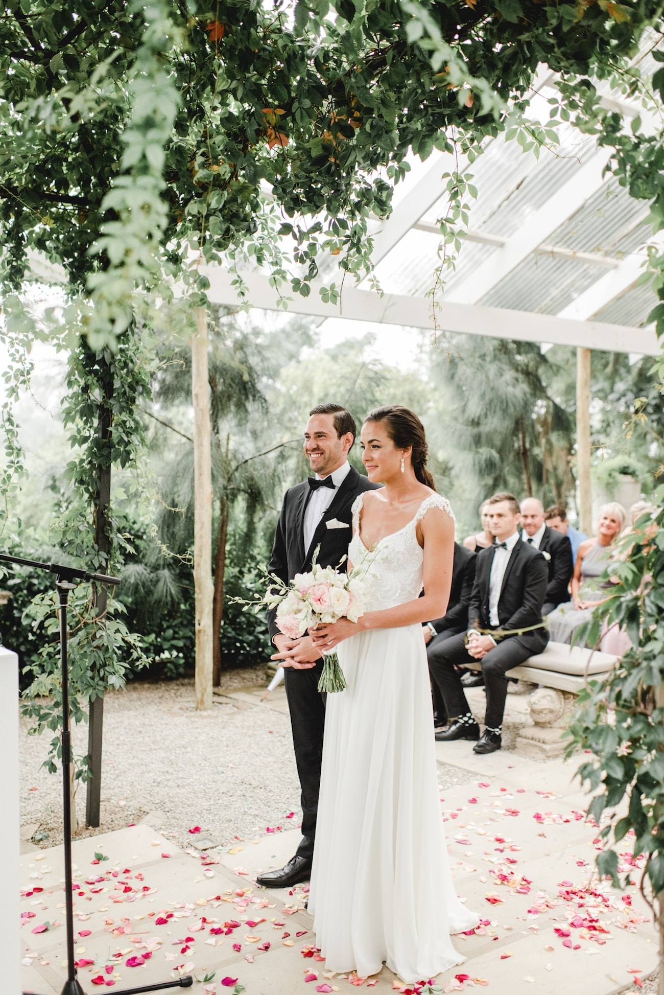 Wedding Ceremony at White Light | Image: Carla Adel