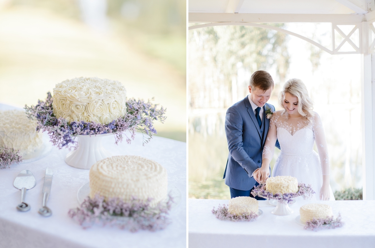 Wedding Cake in Three Parts | Image: Rensche Mari