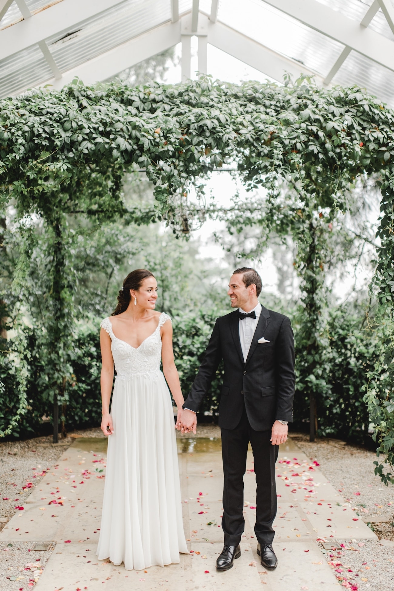 Bride & Groom at White Light | Image: Carla Adel