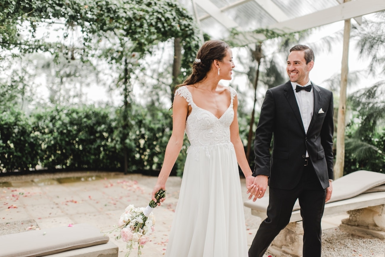 Bride & Groom | Image: Carla Adel