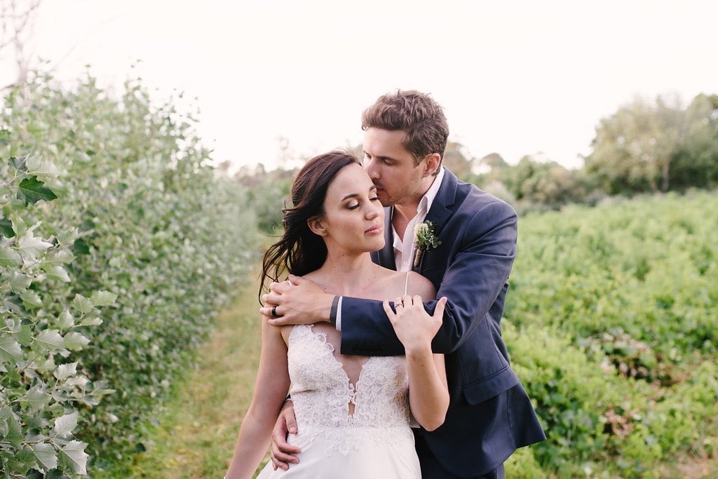 Bride & Groom Portrait | Image: Cheryl McEwan