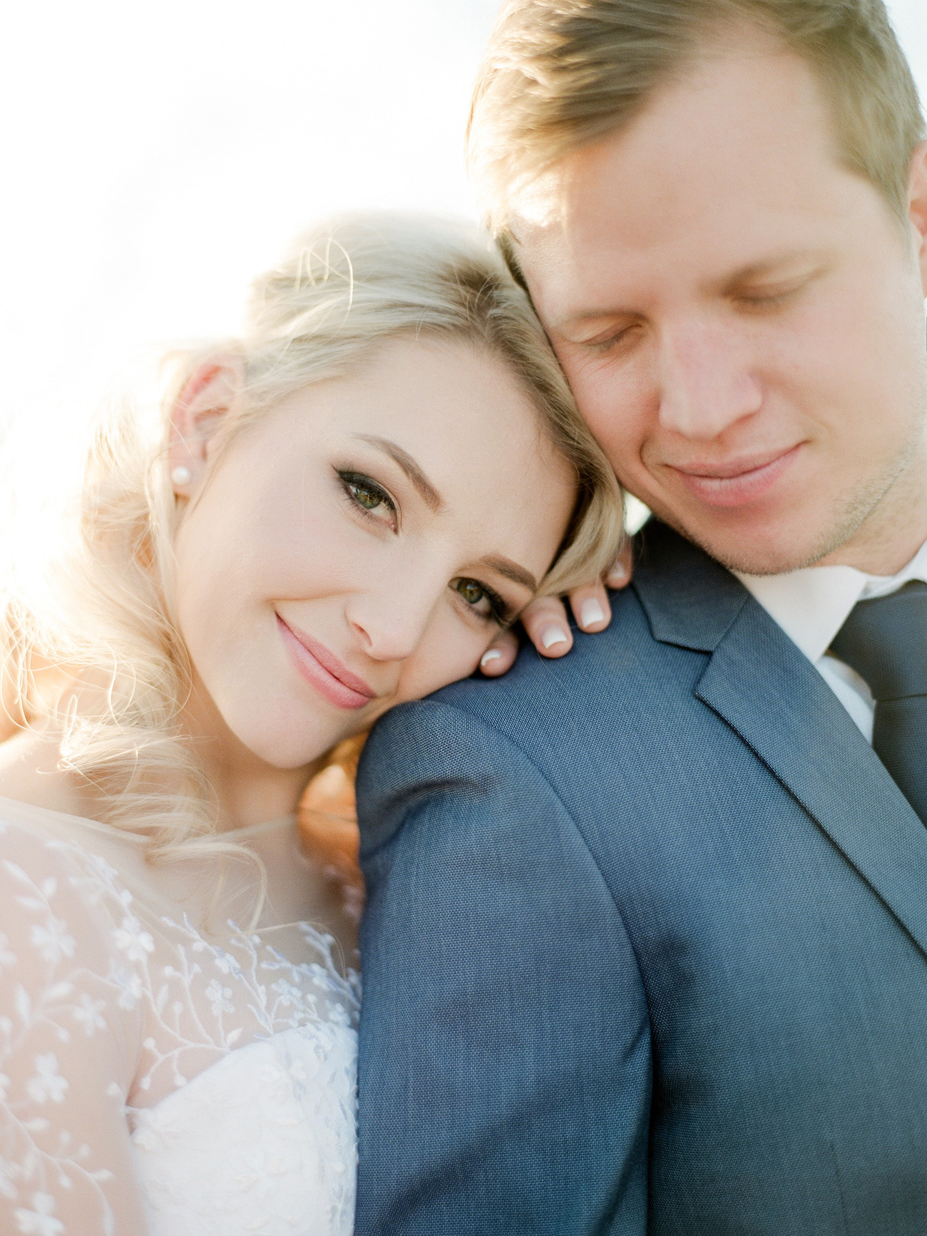 Dreamy Bride & Groom Portrait | Image: Rensche Mari