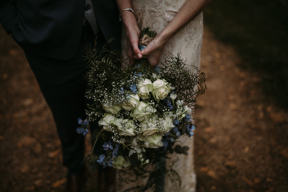 Blue and White Bouquet | Image: Hayley Takes Photos