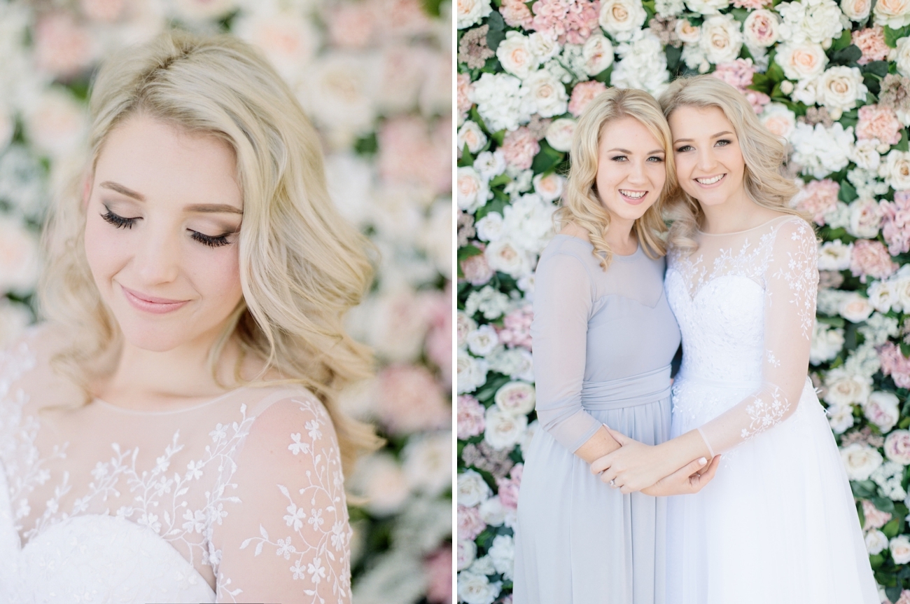 Pastel Flower Wall | Image: Rensche Mari