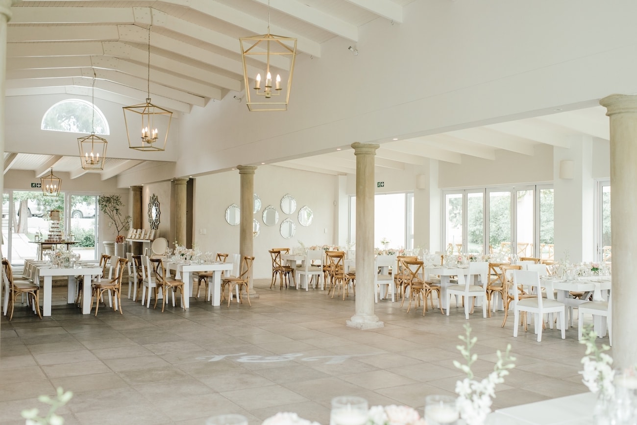 Wedding Decor at White Light | Image: Carla Adel