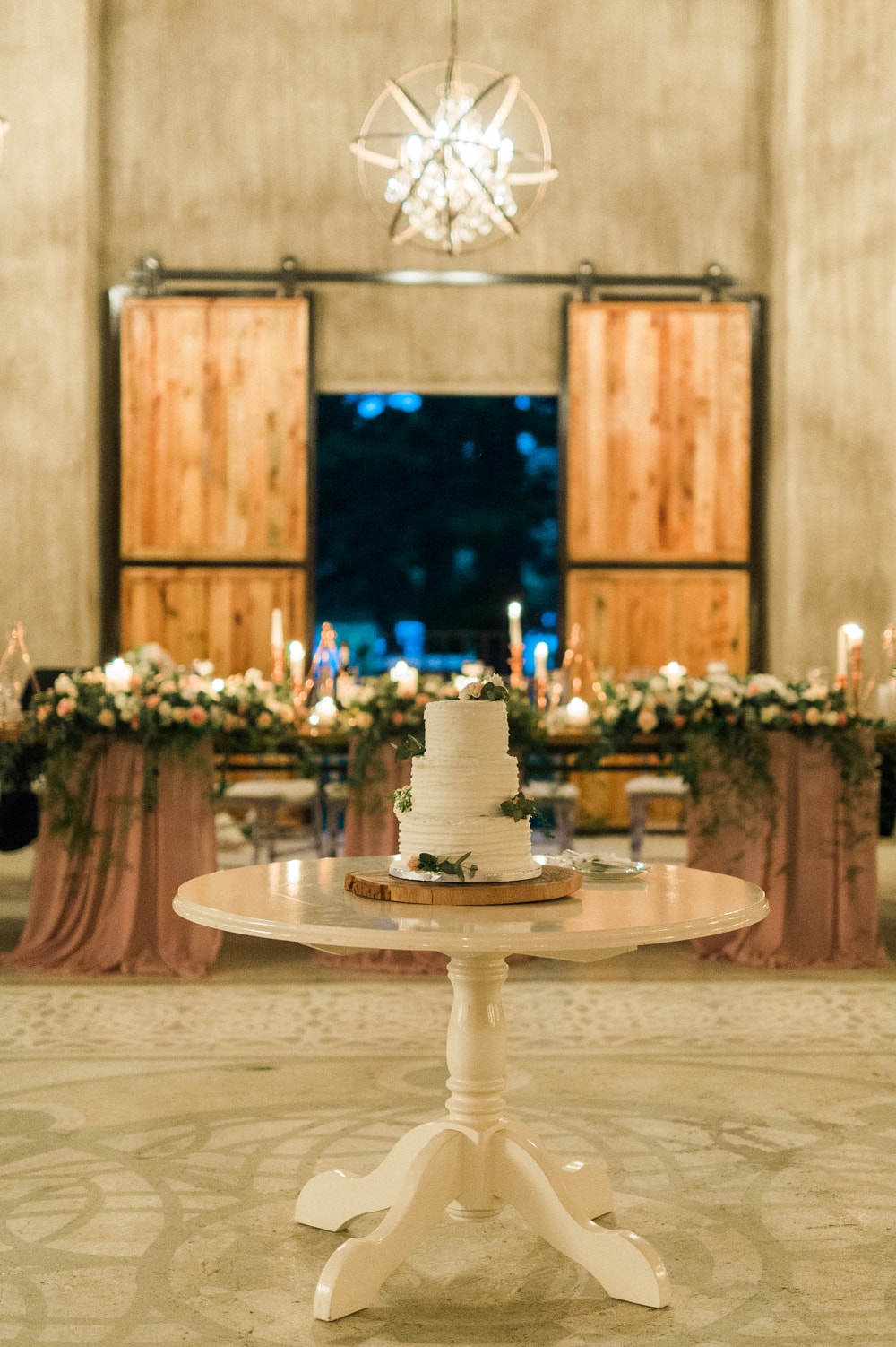 Wedding Cake Display | Image: Bright Girl Photography