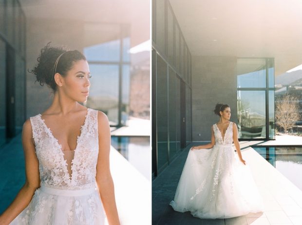 Modern Mansion Bridal Inspiration by Kristen Kay | SouthBound Bride