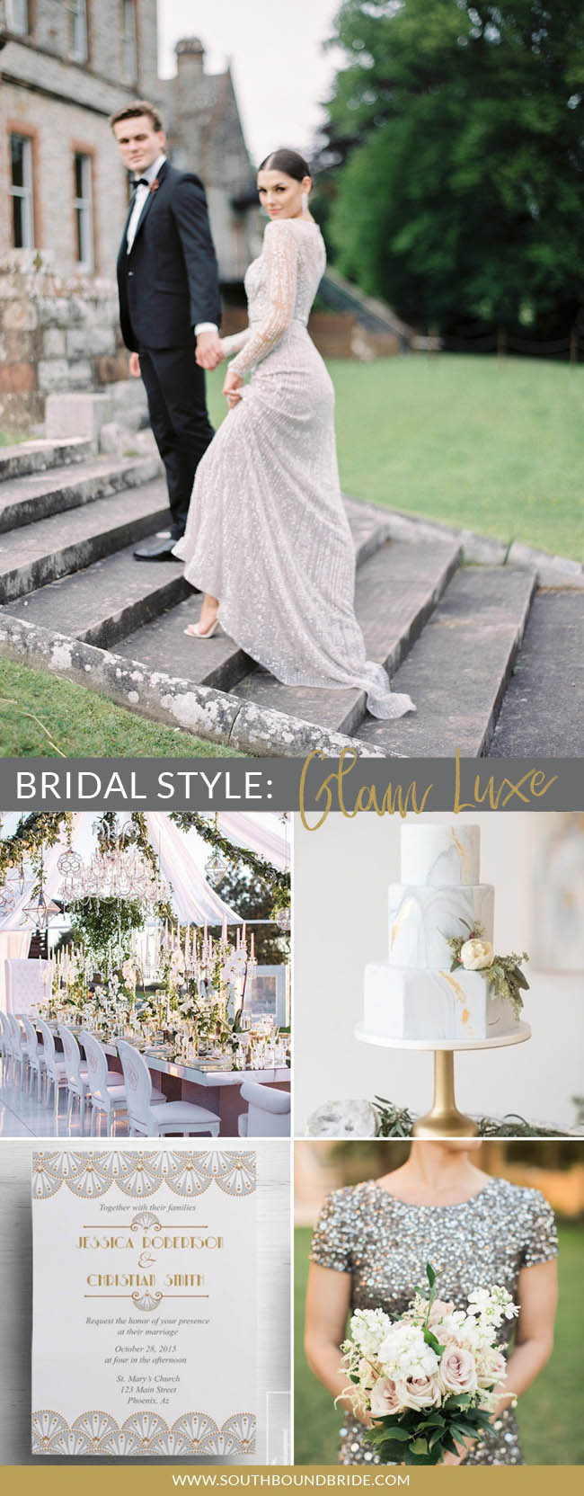 What’s Your Bridal Style? Glam Luxe