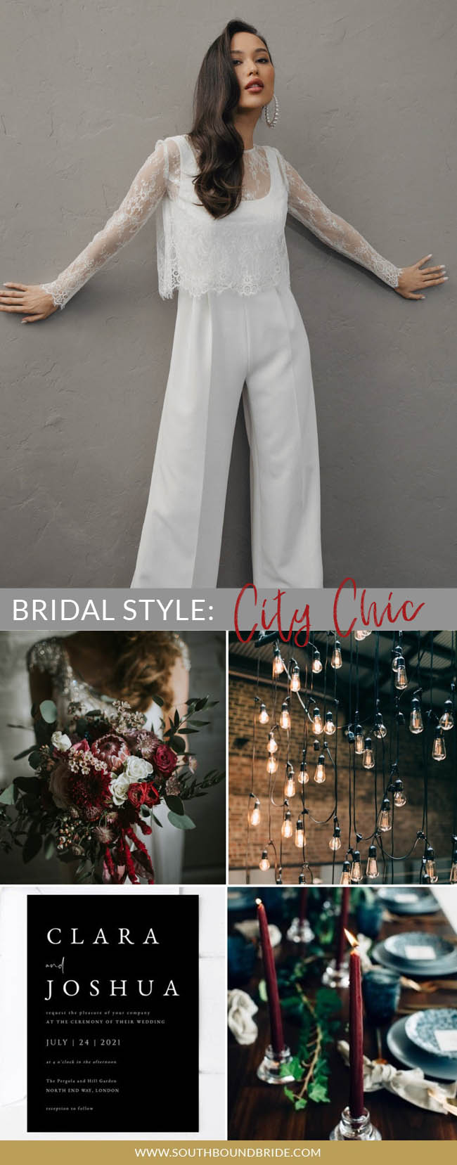 What’s Your Bridal Style? City Chic