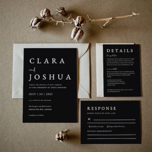 Modern Wedding Invitation Printable