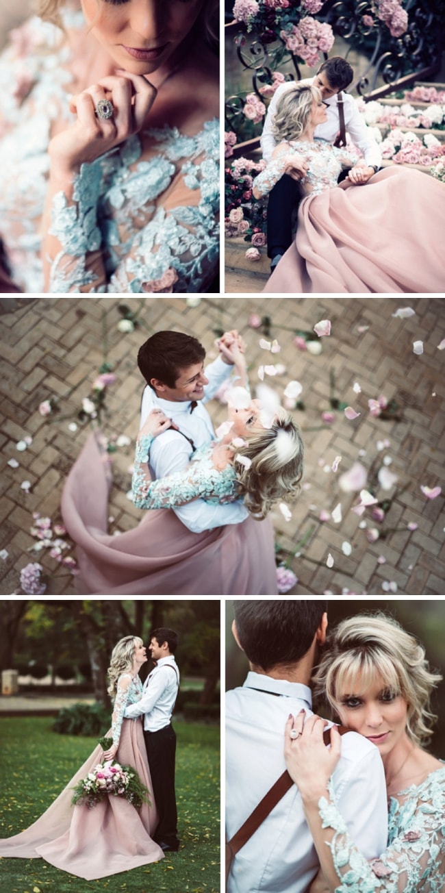Floral Fairytale Styled Engagement by In Abundance Photography | SouthBound Bride